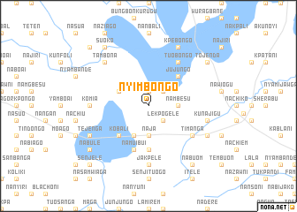 map of Nyimbongo