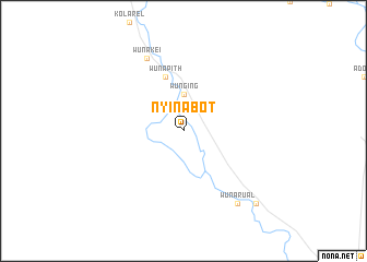 map of Nyinabot