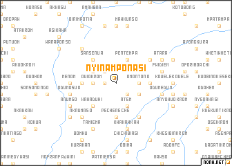 map of Nyinamponasi