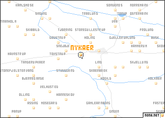 map of Nykær