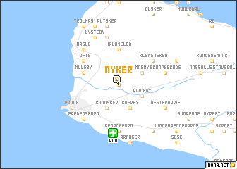 map of Nyker