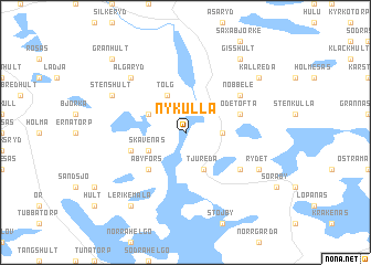 map of Nykulla