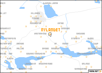 map of Nylandet