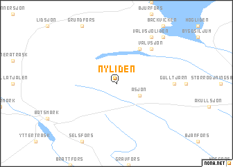 map of Nyliden