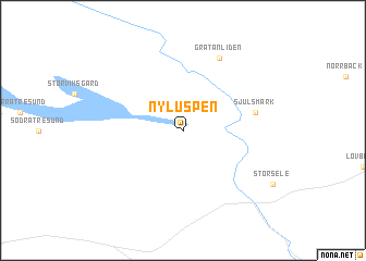 map of Nyluspen