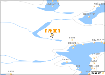 map of Nymoen