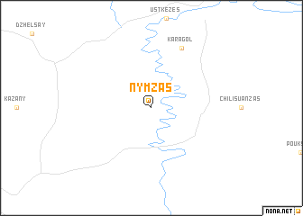 map of Nymzas