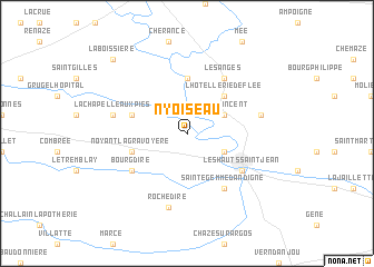 map of Nyoiseau