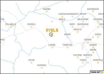 map of Nyola