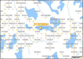 map of Nyonbawi