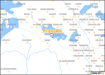 map of Nyongani