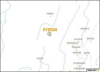 map of Nyonga