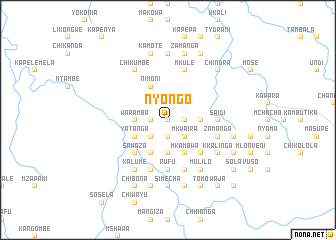 map of Nyongo