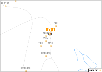 map of Nyot