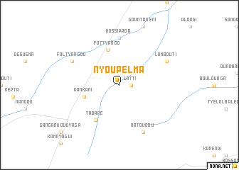 map of Nyoupèlma