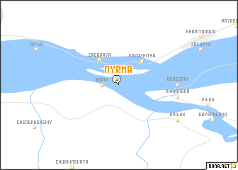 map of Nyrma