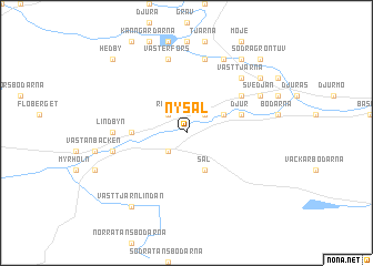 map of Nysäl