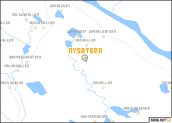map of Nysätern