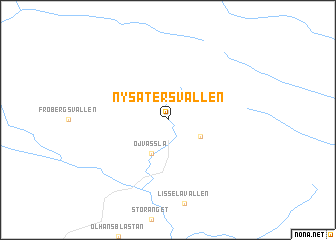 map of Nysätersvallen