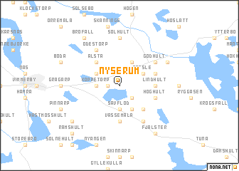 map of Nyserum