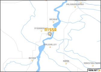 map of Nyssa