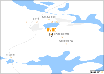 map of Nyud