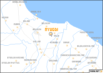 map of Nyugdi