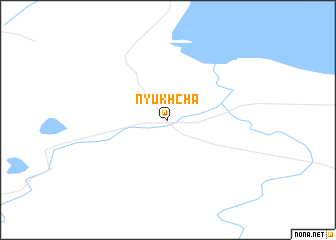 map of Nyukhcha