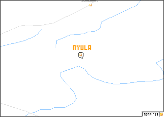 map of Nyula