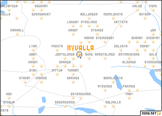 map of Nyvalla