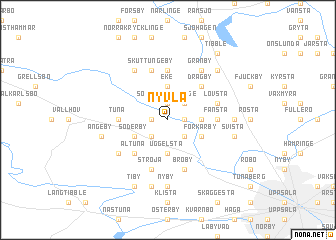 map of Nyvla