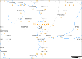 map of Nzadiapra