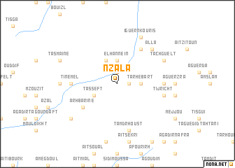 map of Nzala