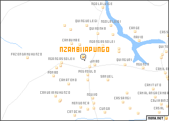 map of Nzambi iá Pungo