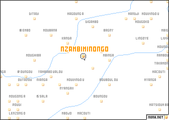 map of Nzambi-Minongo