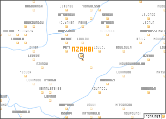 map of Nzambi