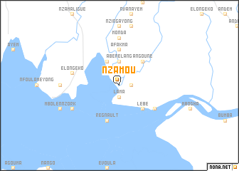 map of Nzamou