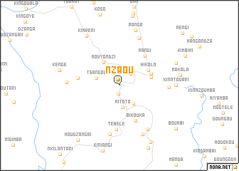 map of Nzaou