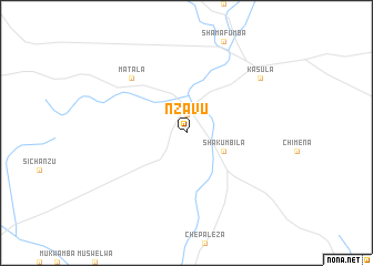 map of Nzavu