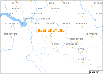 map of Nzeng-Meyong