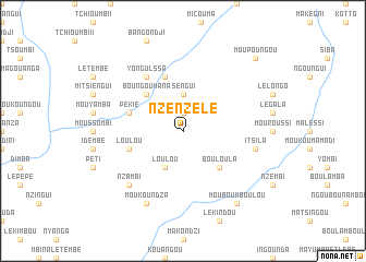 map of Nzenzélé