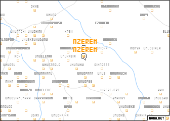 map of Nzerem