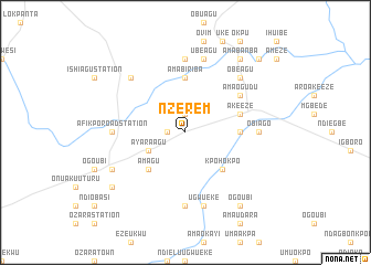 map of Nzerem