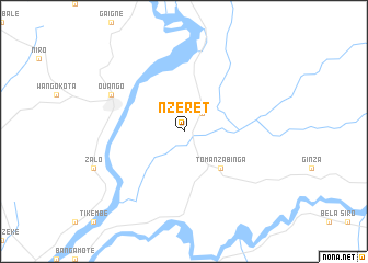 map of Nzeret