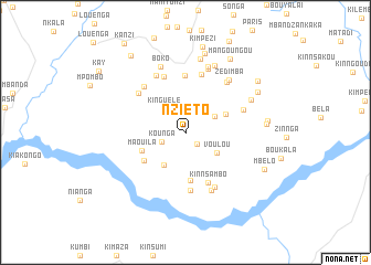 map of Nziéto