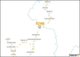 map of Nzima