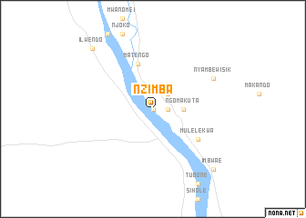 map of Nzimba