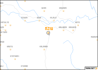 map of Nziu