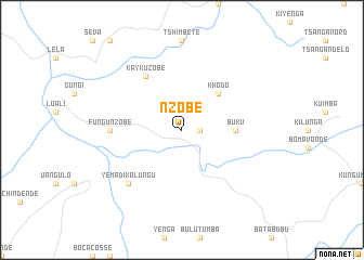 map of Nzobe