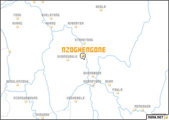 map of Nzoghengone